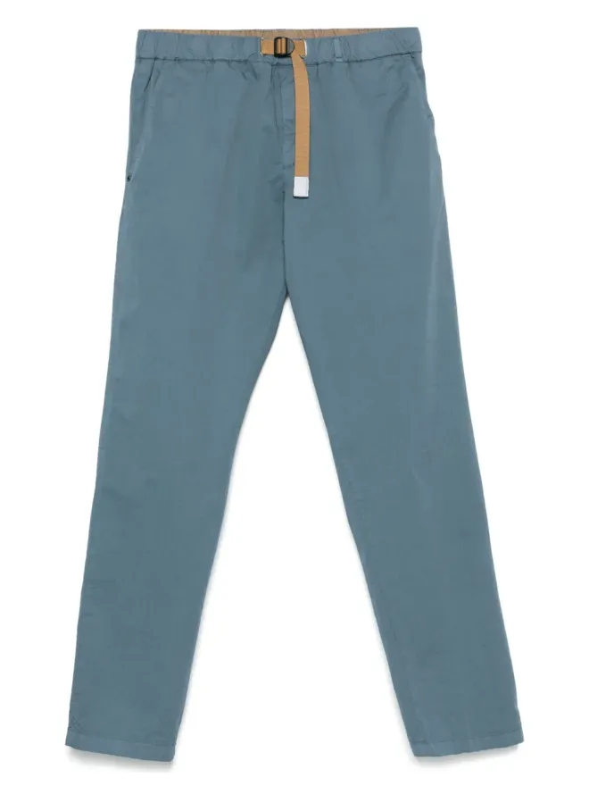 White Sand White Sand ベルテッド チノパンツ ブルーの商品画像