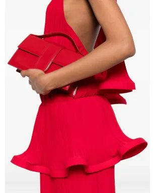 Rowen Rose フリル付きプリーツマキシドレス - サムネイル5