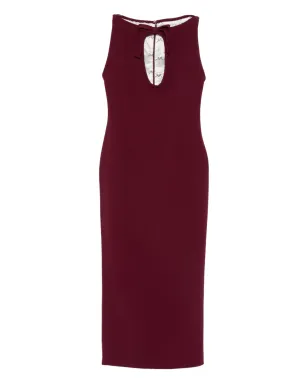 Rowen Rose キーホールネック ノースリーブ ミニドレス - サムネイル1