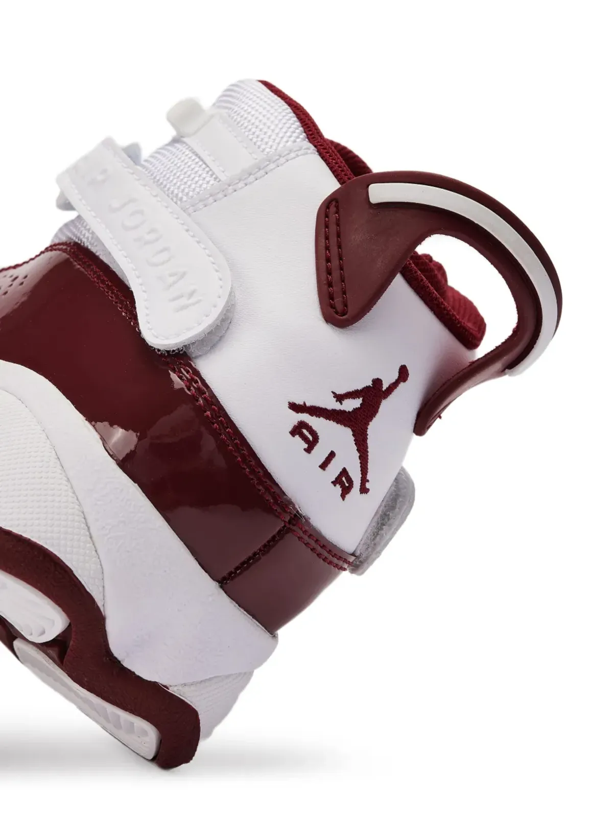 Jordan 6 Rings GS ホワイト/チームレッド スニーカー - 画像5