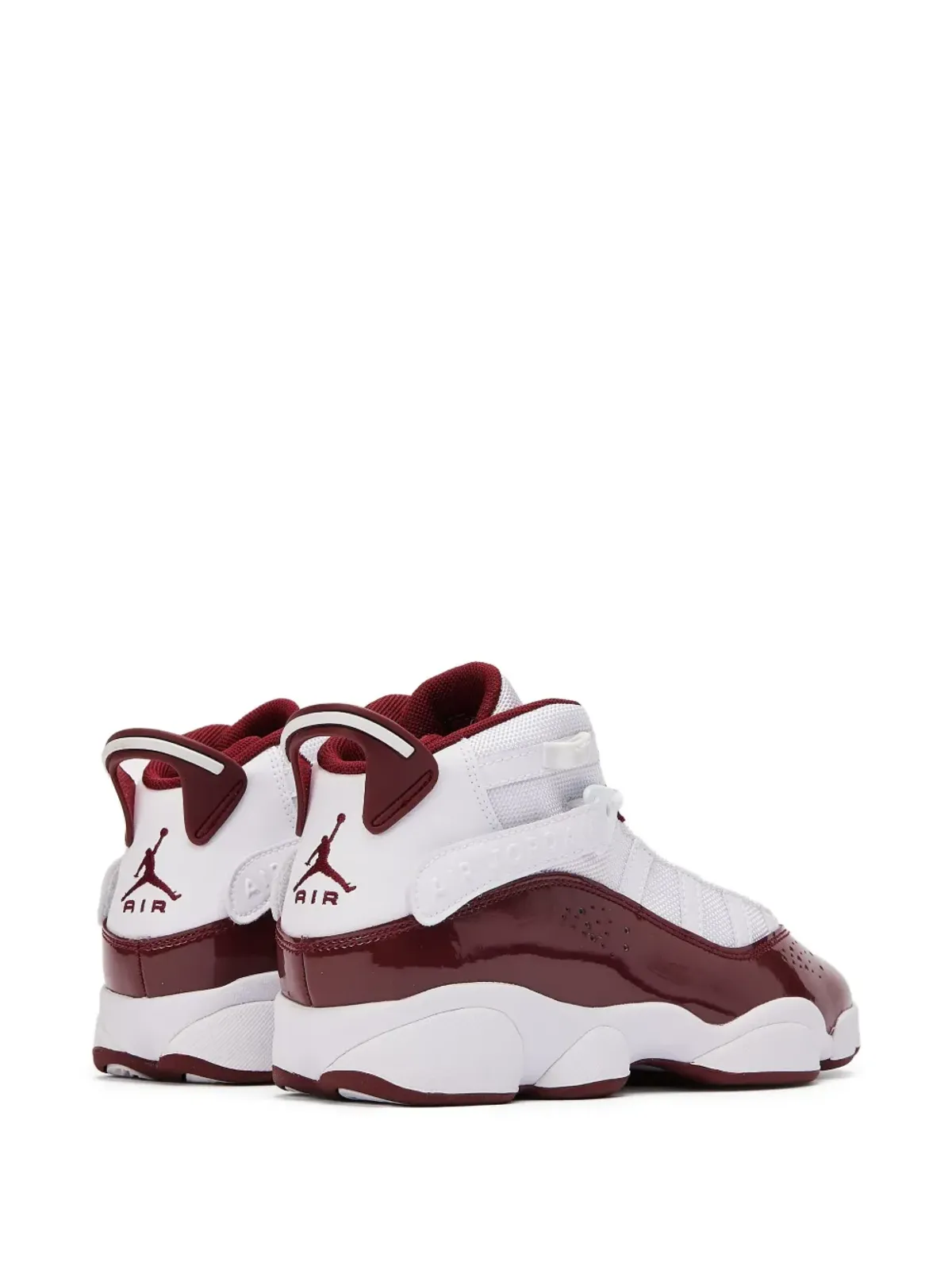 Jordan 6 Rings GS ホワイト/チームレッド スニーカー - 画像3