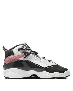 Jordan 6 Rings GS ホワイト/レッドスターダスト/ヴェイパーグリーン/アンスラライト スニーカー - サムネイル1