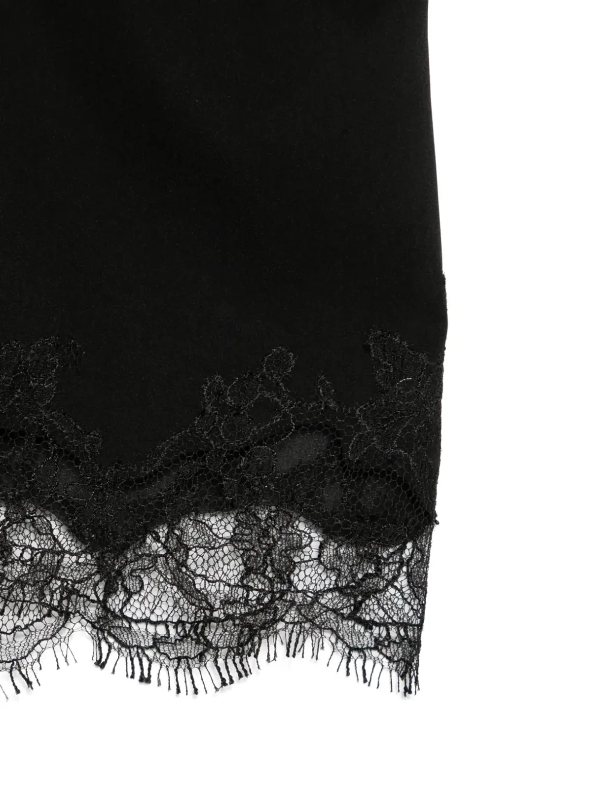 Carine Gilson Caudry-lace silk briefs - Black - 画像3