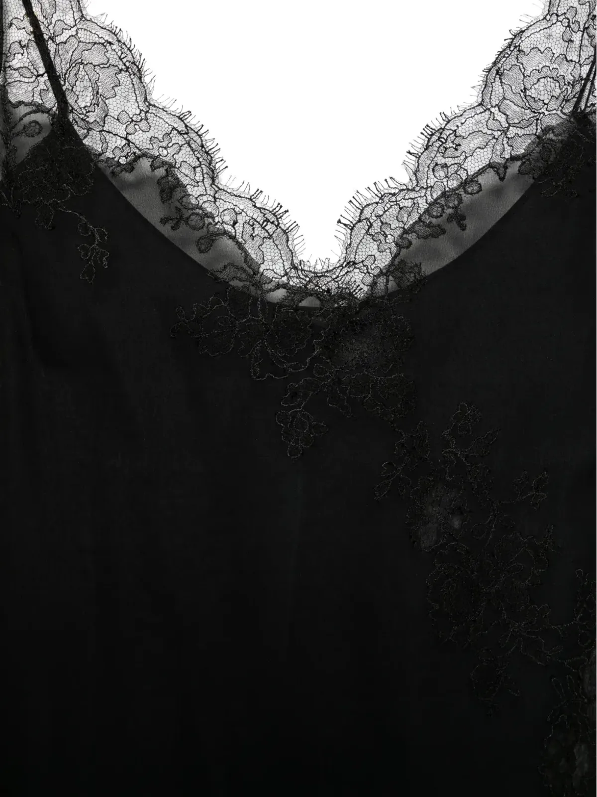 Carine Gilson Calais-Caudry レースマキシナイトドレス - 画像3