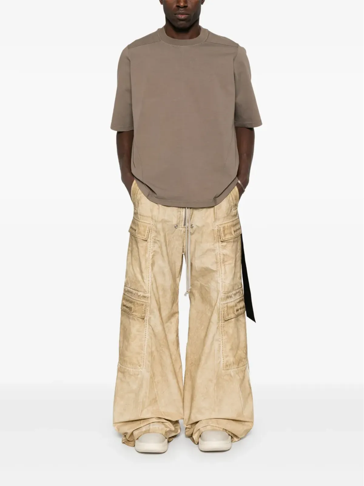 Rick Owens DRKSHDW ジャンボ ベラス カーゴパンツ - ニュートラルカラー - 画像2