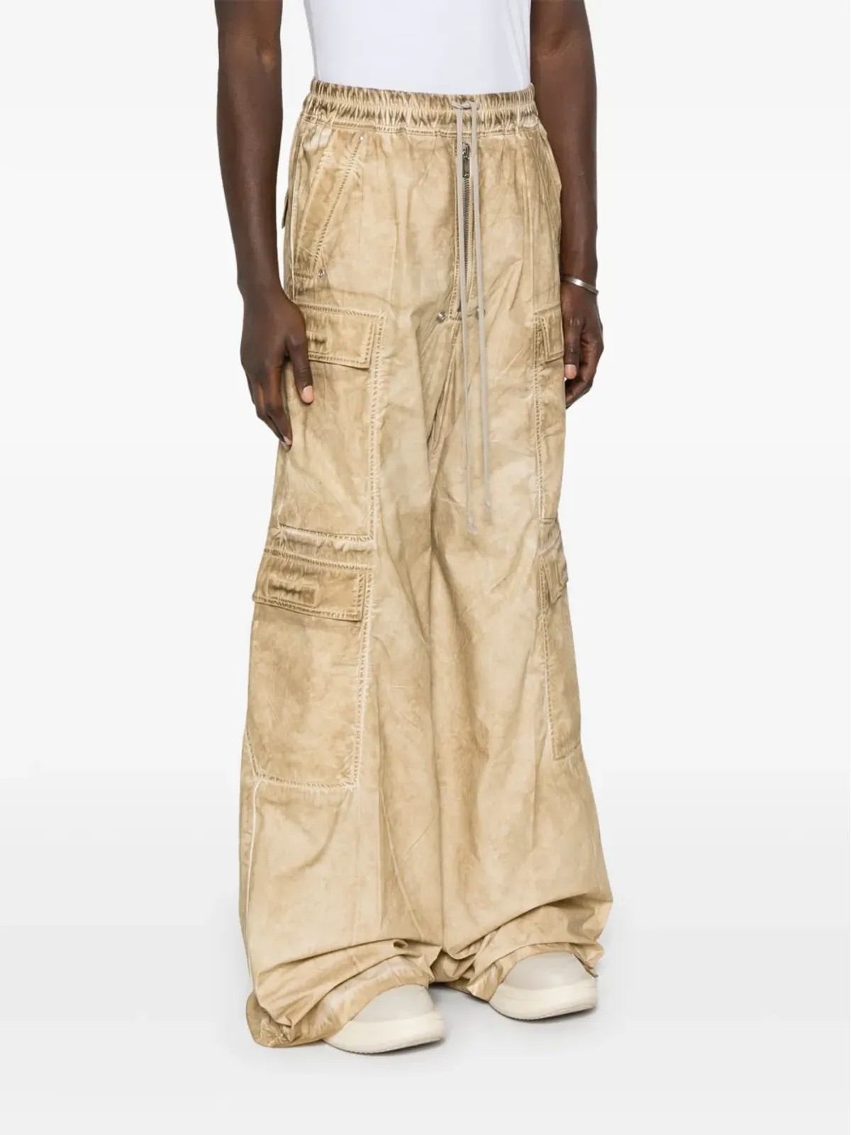 Rick Owens DRKSHDW ジャンボ ベラス カーゴパンツ - ニュートラルカラー - 画像3