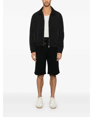 Saint Laurent コットン トラックショーツ - ブラック - サムネイル2