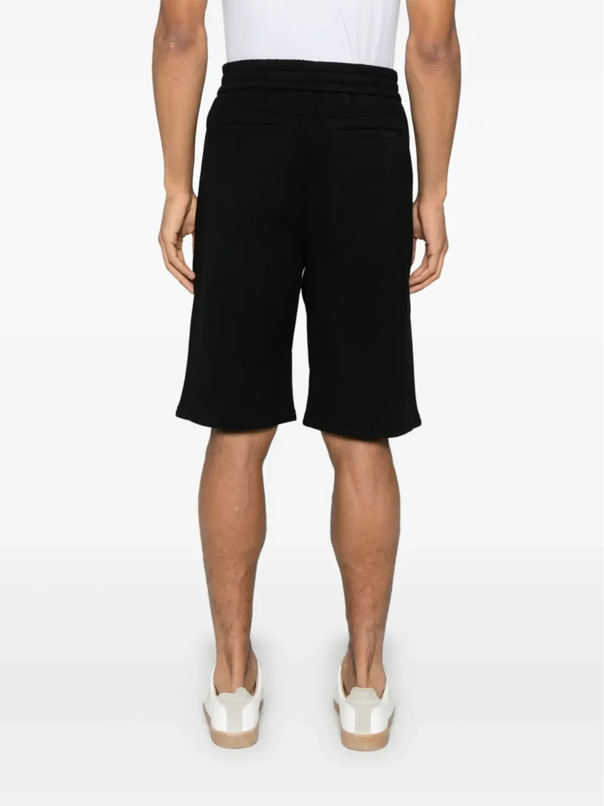 Saint Laurent コットン トラックショーツ - ブラック - 画像4