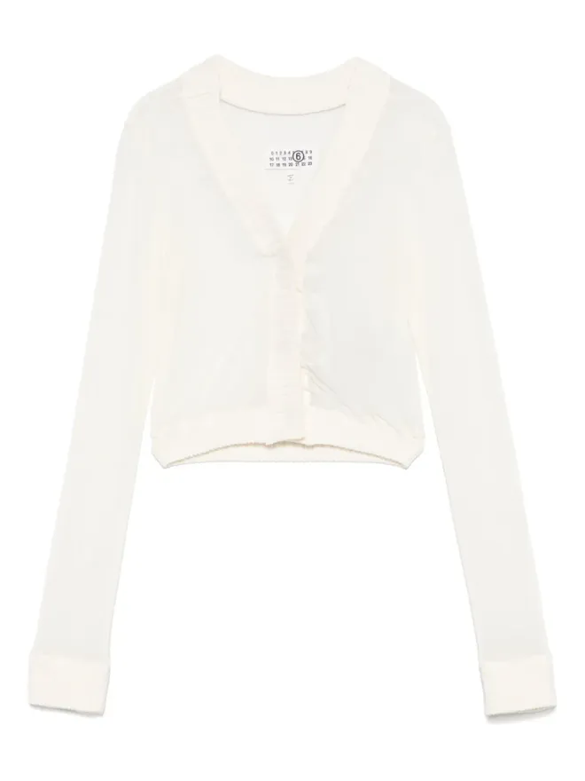 MM6 Maison Margiela MM6 Maison Margiela メッシュカーディガンの商品画像