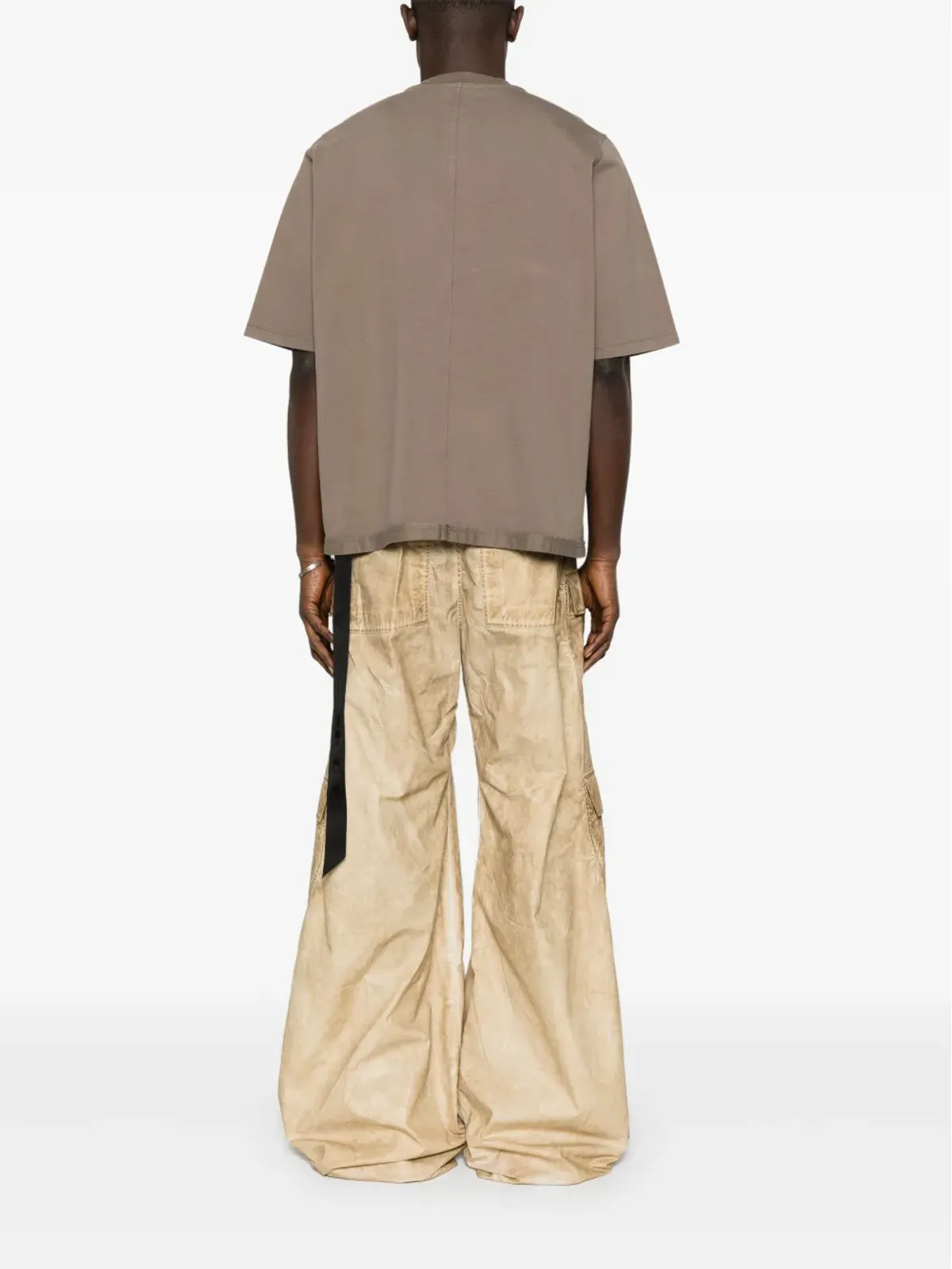 Rick Owens DRKSHDW Walrus Tシャツ - ブラウン - 画像3