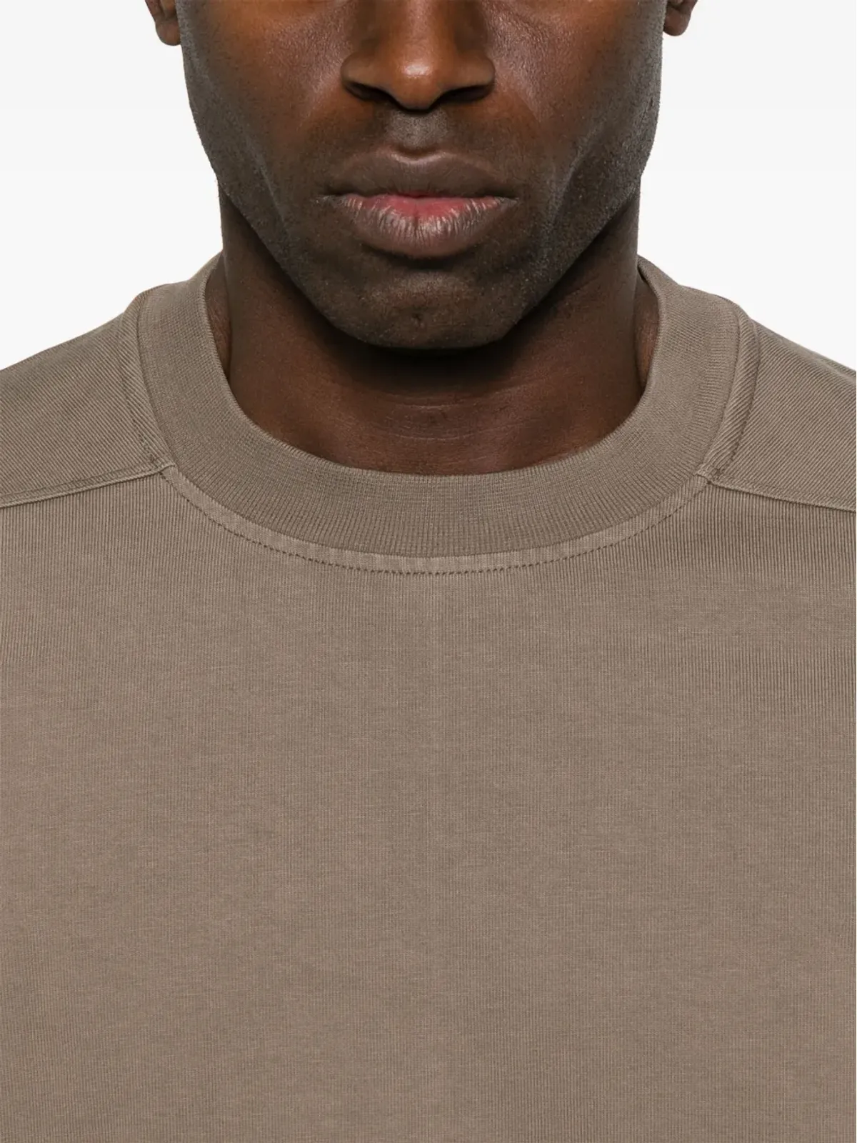 Rick Owens DRKSHDW Walrus Tシャツ - ブラウン - 画像4