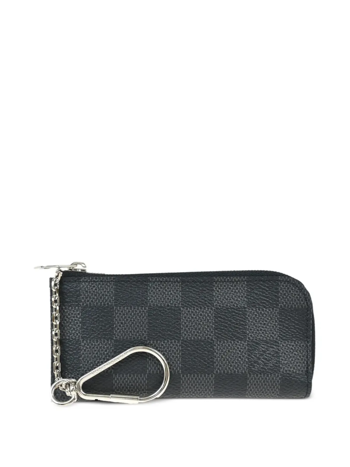 Louis Vuitton ビンテージ ポシェット・クレ ウォレット ブラック - 画像1
