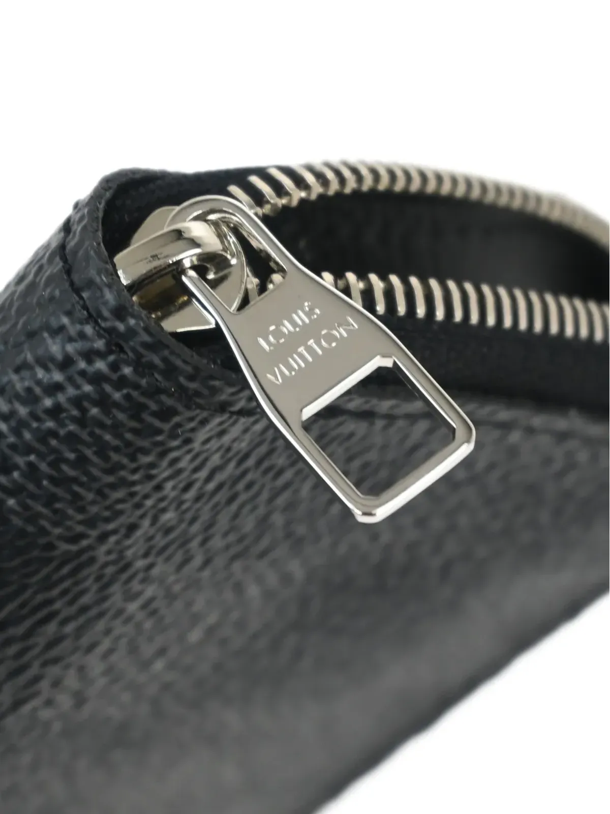 Louis Vuitton ビンテージ ポシェット・クレ ウォレット ブラック - 画像5