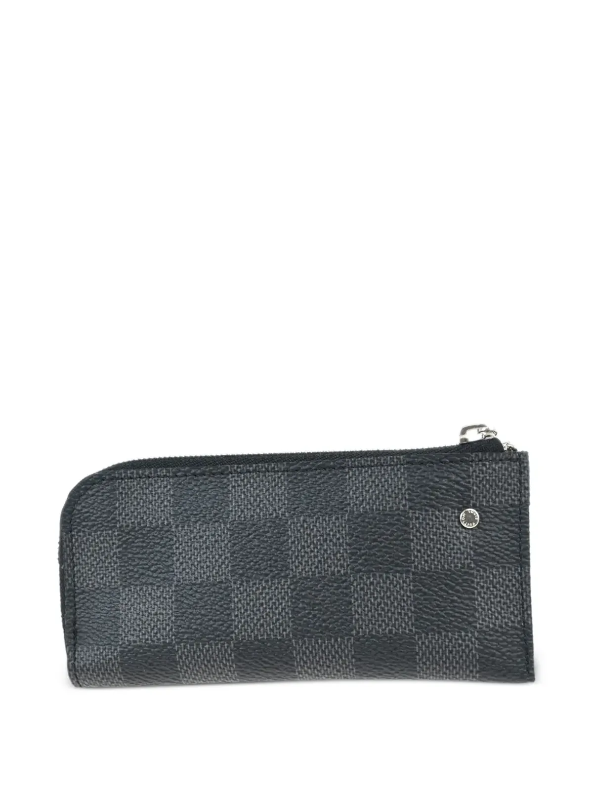 Louis Vuitton ビンテージ ポシェット・クレ ウォレット ブラック - 画像2