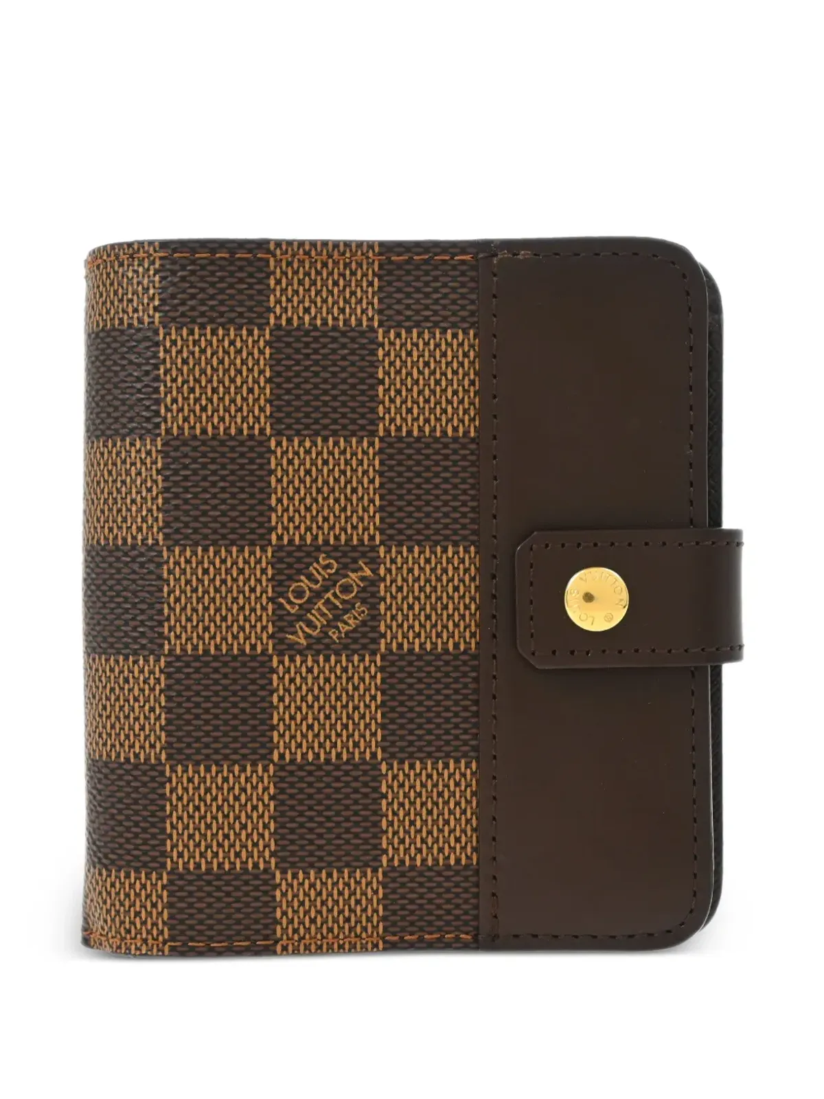 Louis Vuitton ビンテージ 2005年 コンパクトジップウォレット - ブラウン - 画像1