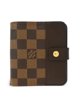 Louis Vuitton ビンテージ 2005年 コンパクトジップウォレット - ブラウン - サムネイル1