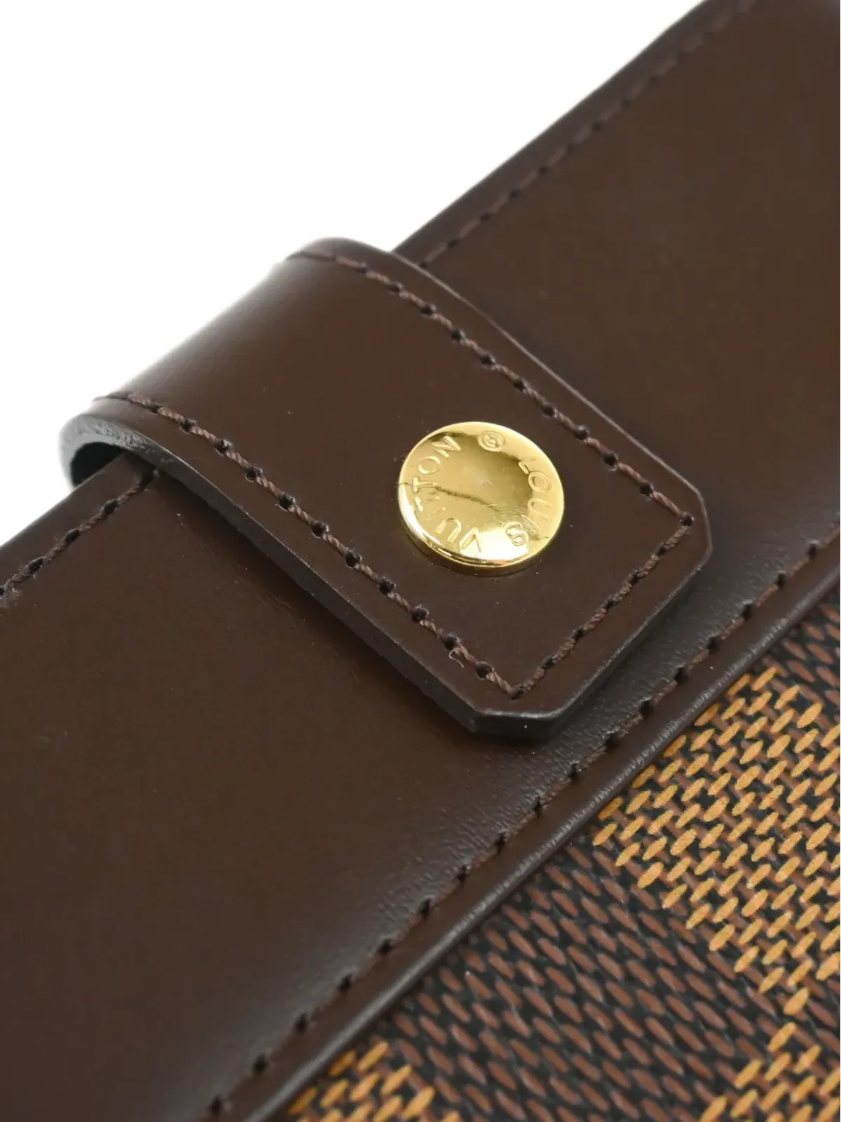 Louis Vuitton ビンテージ 2005年 コンパクトジップウォレット - ブラウン - 画像5