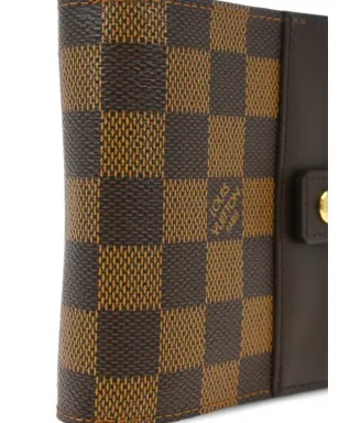 Louis Vuitton ビンテージ 2005年 コンパクトジップウォレット - ブラウン - サムネイル3