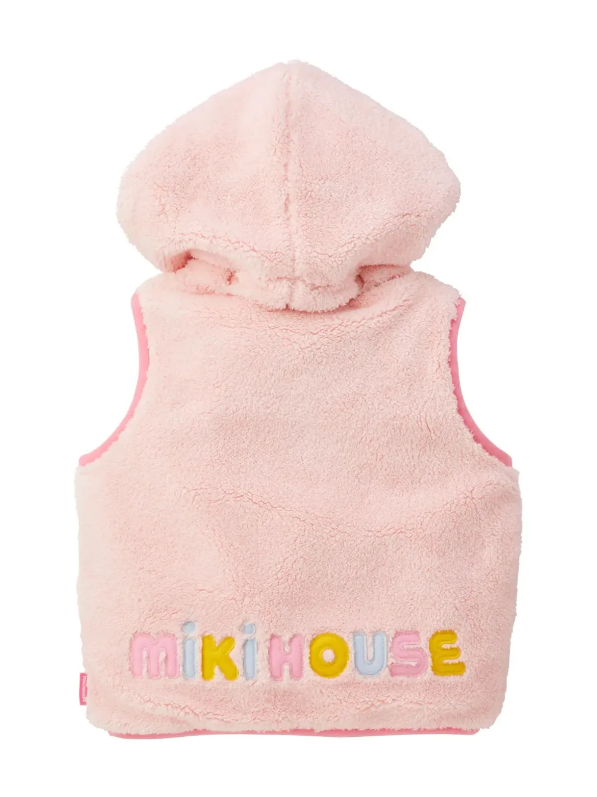 Miki House Rabbit gilet - Pink - 画像2