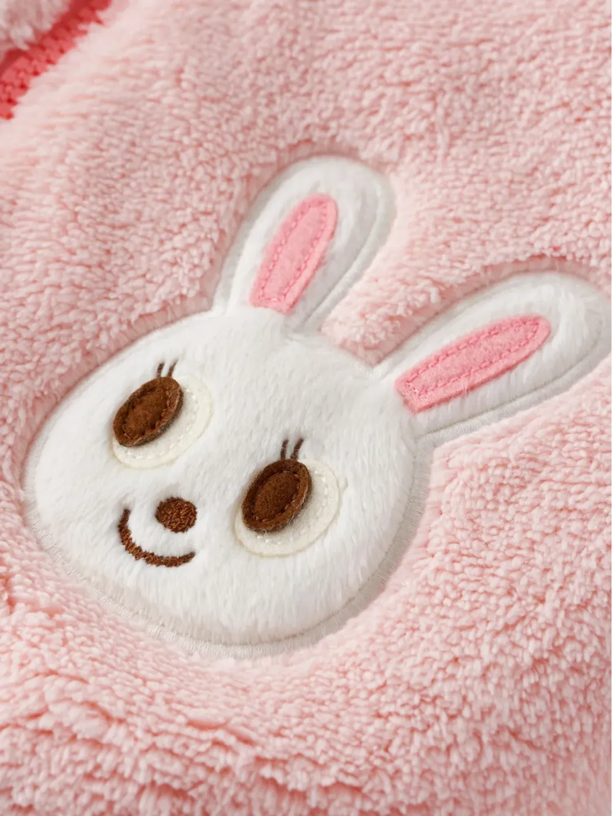 Miki House Rabbit gilet - Pink - 画像4