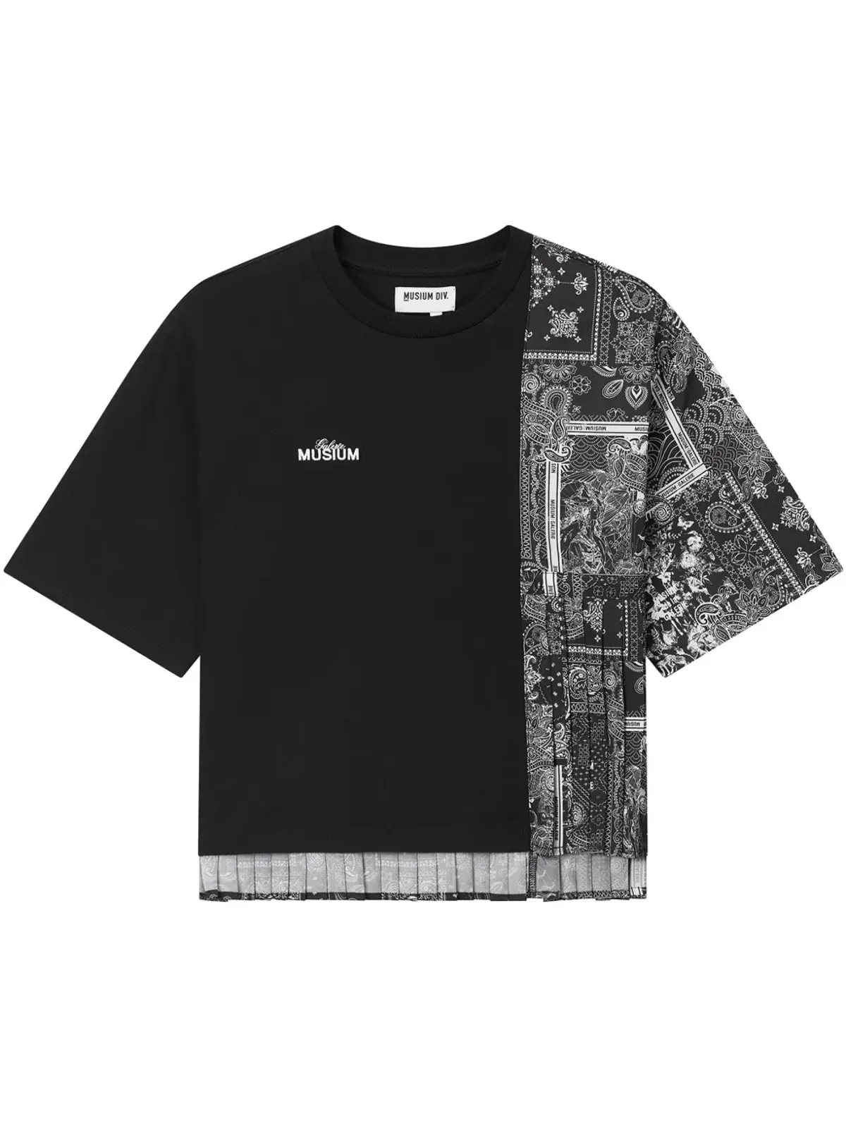 Musium Div. バンダナ柄Tシャツ - 画像1
