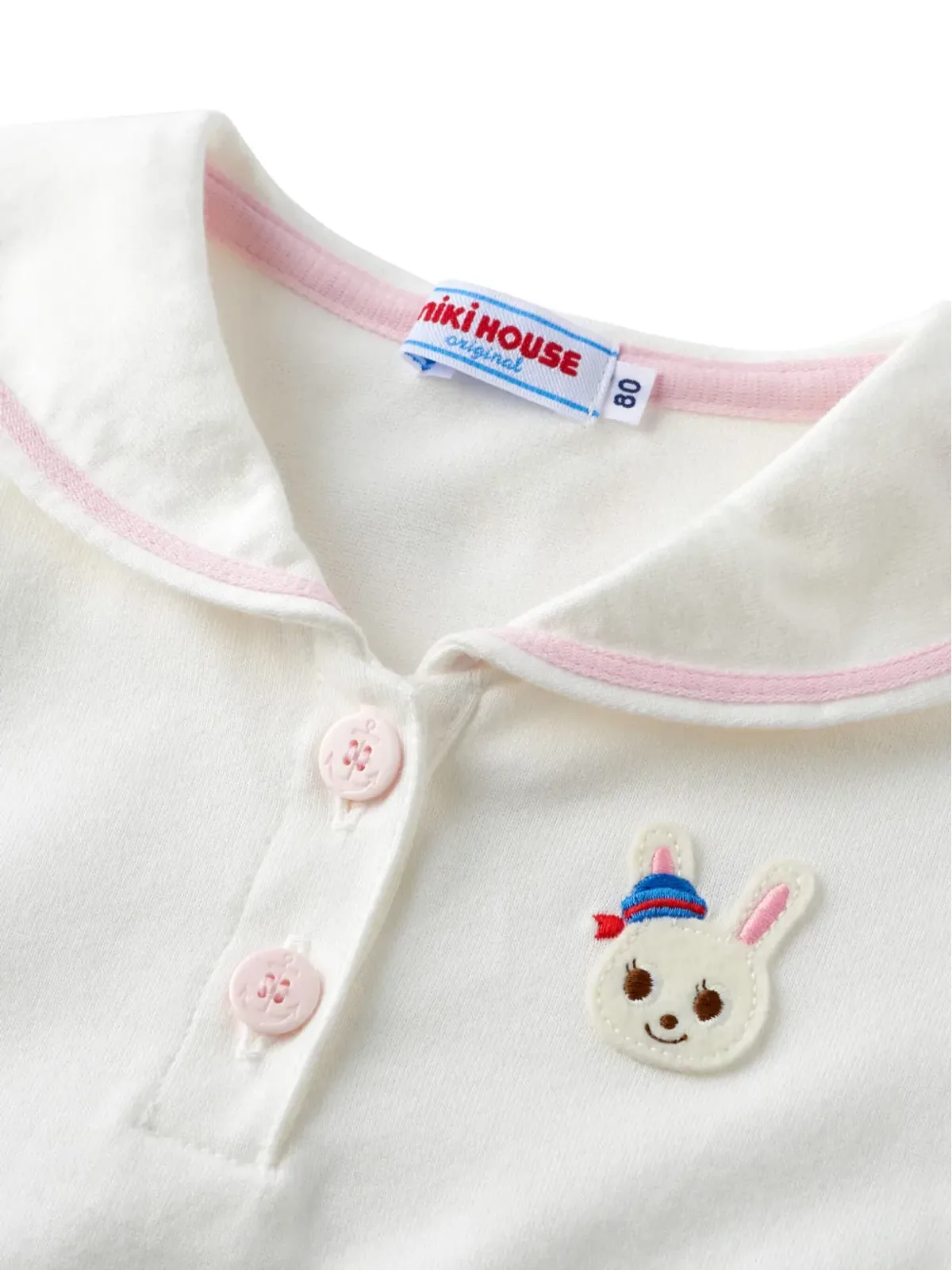 Miki House うさぎモチーフTシャツ - 画像3