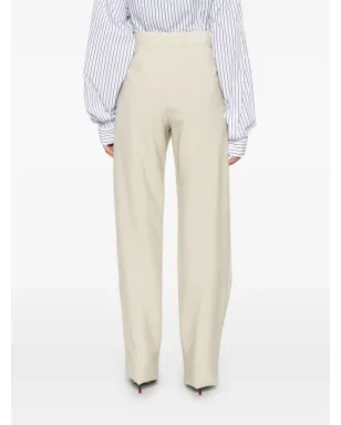 Saint Laurent ウールパンツ - ニュートラルカラー - サムネイル4