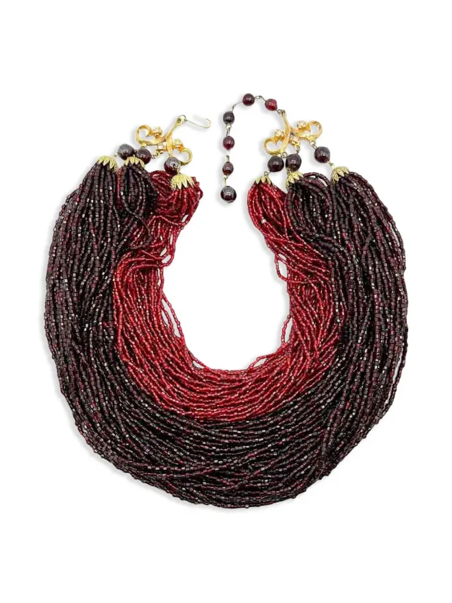 Jennifer Gibson Jewellery Jennifer Gibson Jewellery 1940年代ビンテージ トルサードネックレス - Goldの商品画像