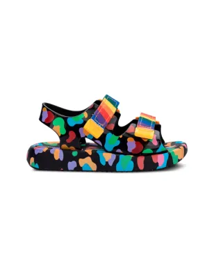 Mini Melissa ミックス ベビーサンダル ブラック - サムネイル2
