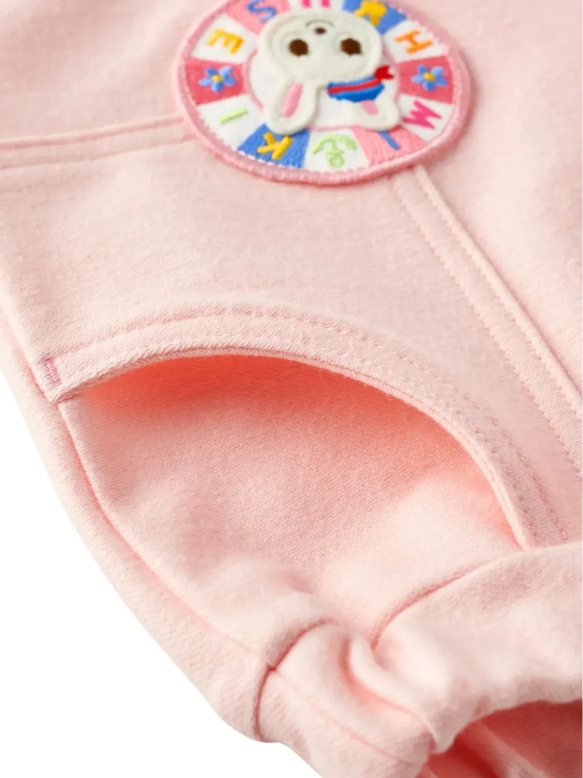 Miki House ラビットパッチショーツ - ピンク - 画像5