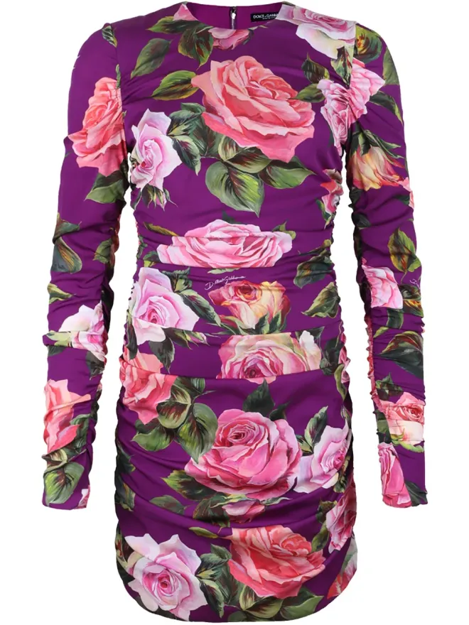 Dolce & Gabbana Dolce & Gabbana 花柄プリントドレスの商品画像