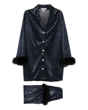 Gilda & Pearl スターレット・スパークル パジャマセット - ブルー - サムネイル1