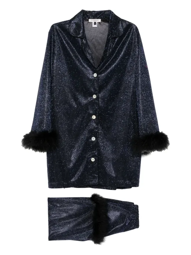 Gilda & Pearl Gilda & Pearl スターレット・スパークル パジャマセット - ブルーの商品画像