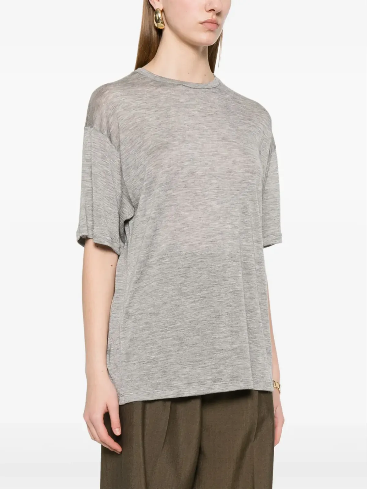 Saint Laurent ファインニット Tシャツ - 画像3