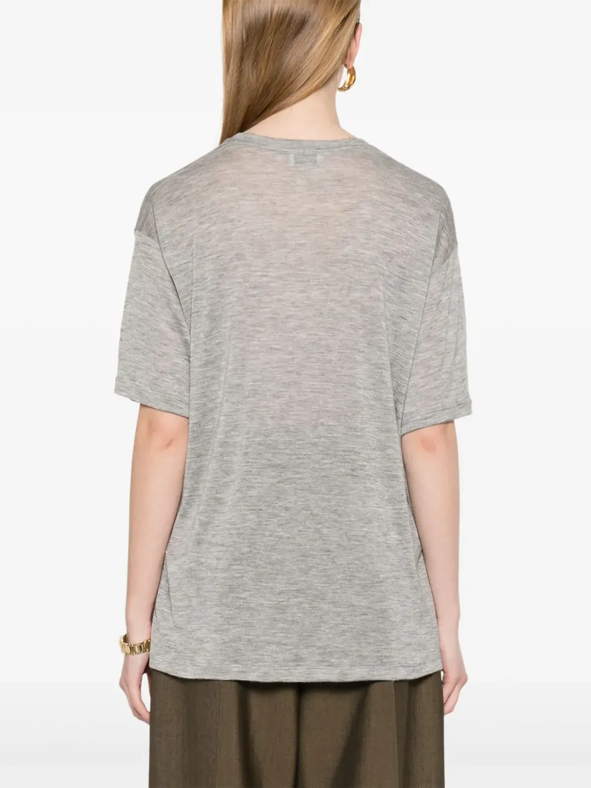 Saint Laurent ファインニット Tシャツ - 画像4