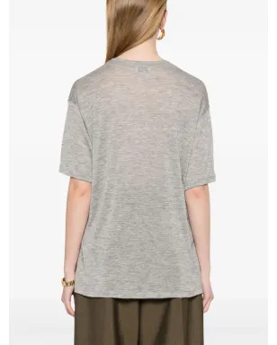Saint Laurent ファインニット Tシャツ - サムネイル4