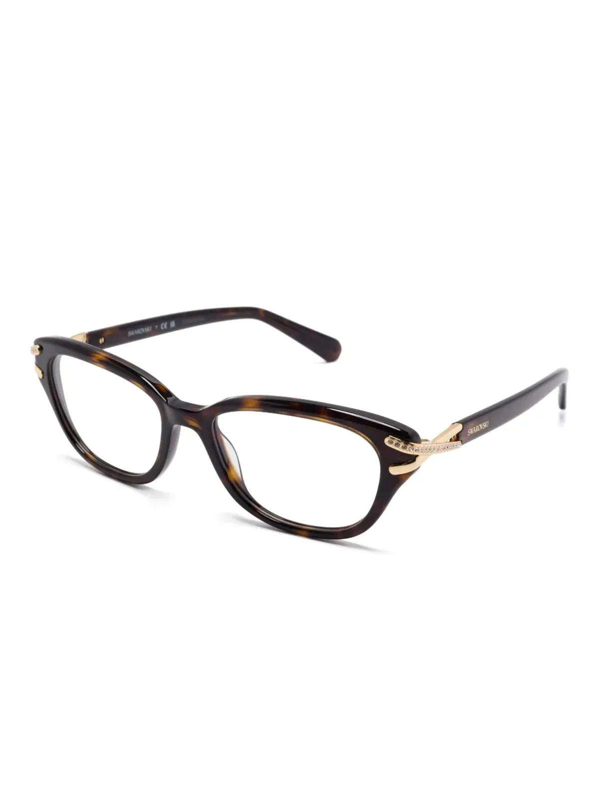 Swarovski Eyewear スクエアフレーム眼鏡 - 画像2