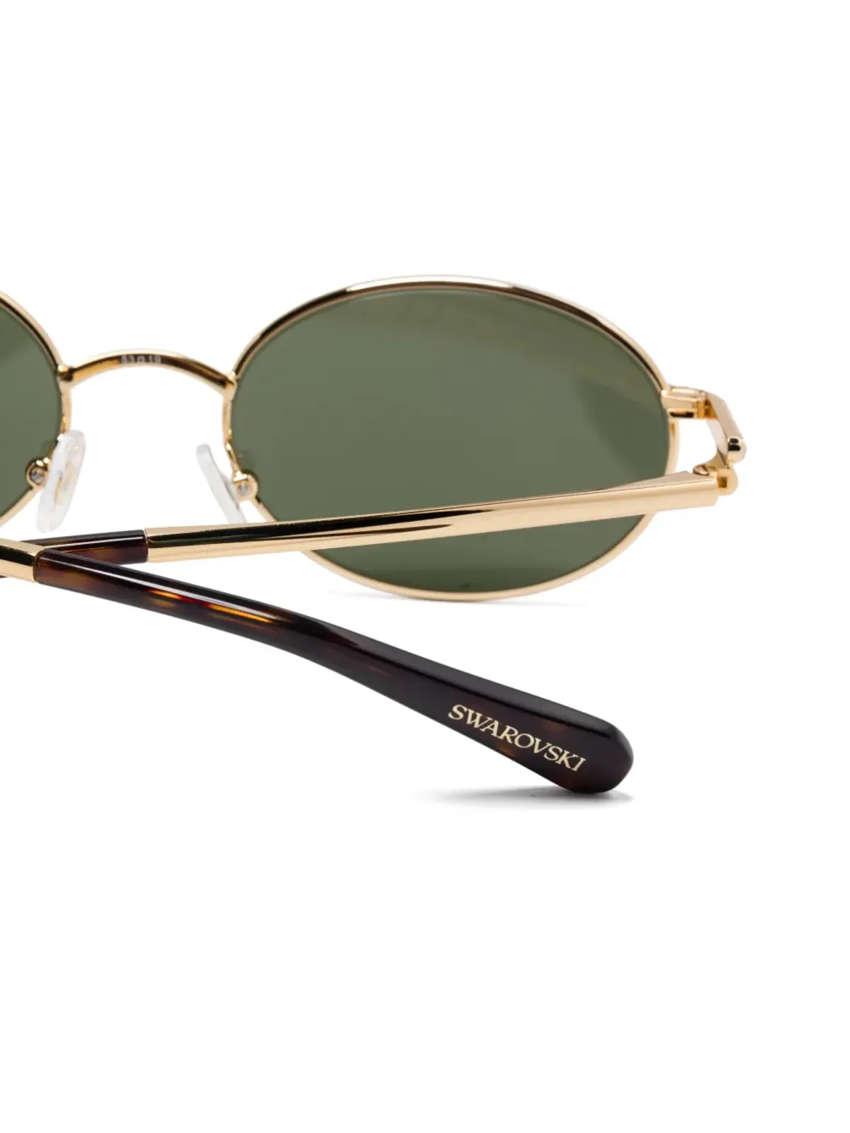 Swarovski Eyewear オーバルフレームサングラス - 画像3