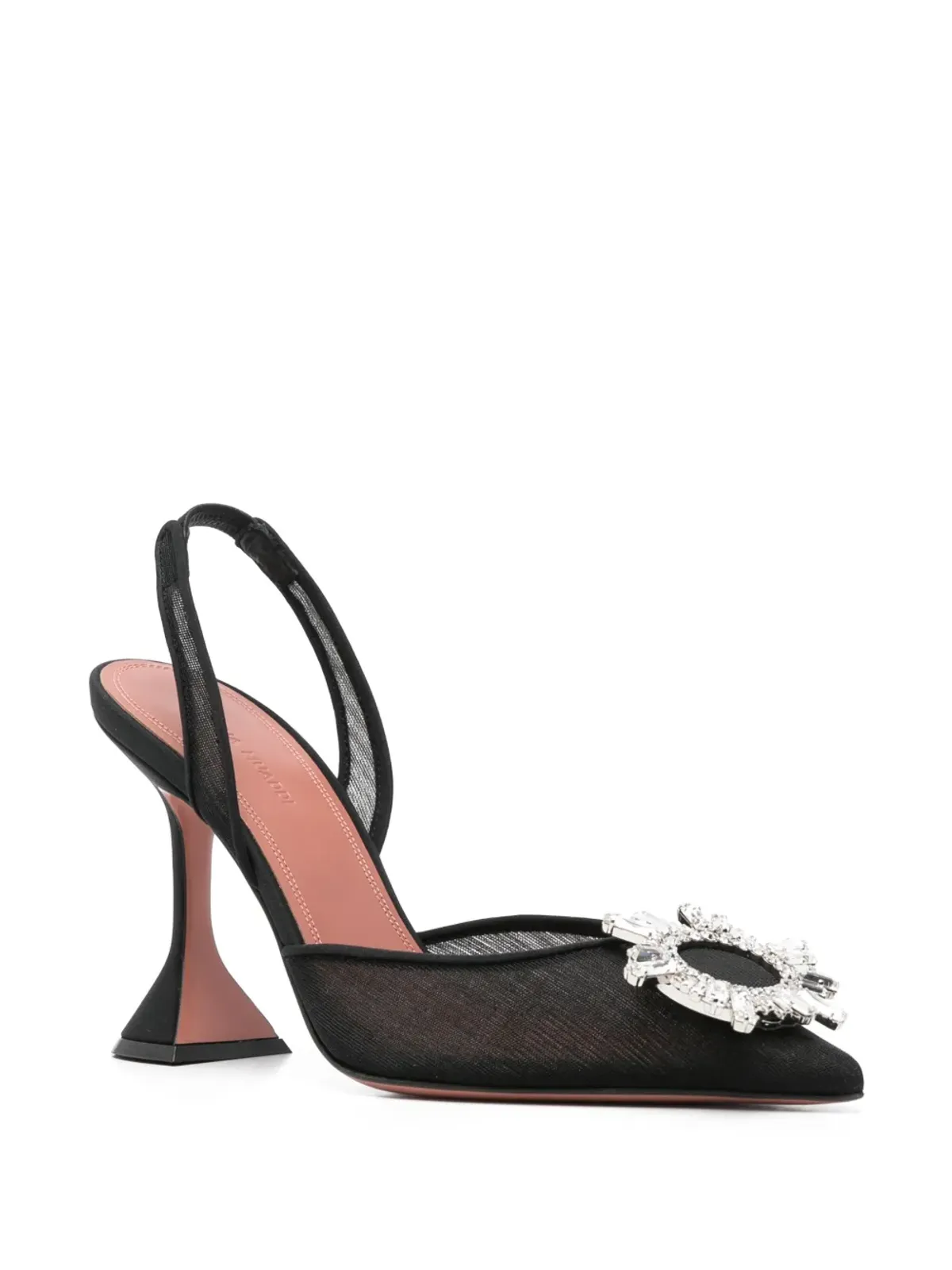 Amina Muaddi Begum slingback pumps - Black - 画像2