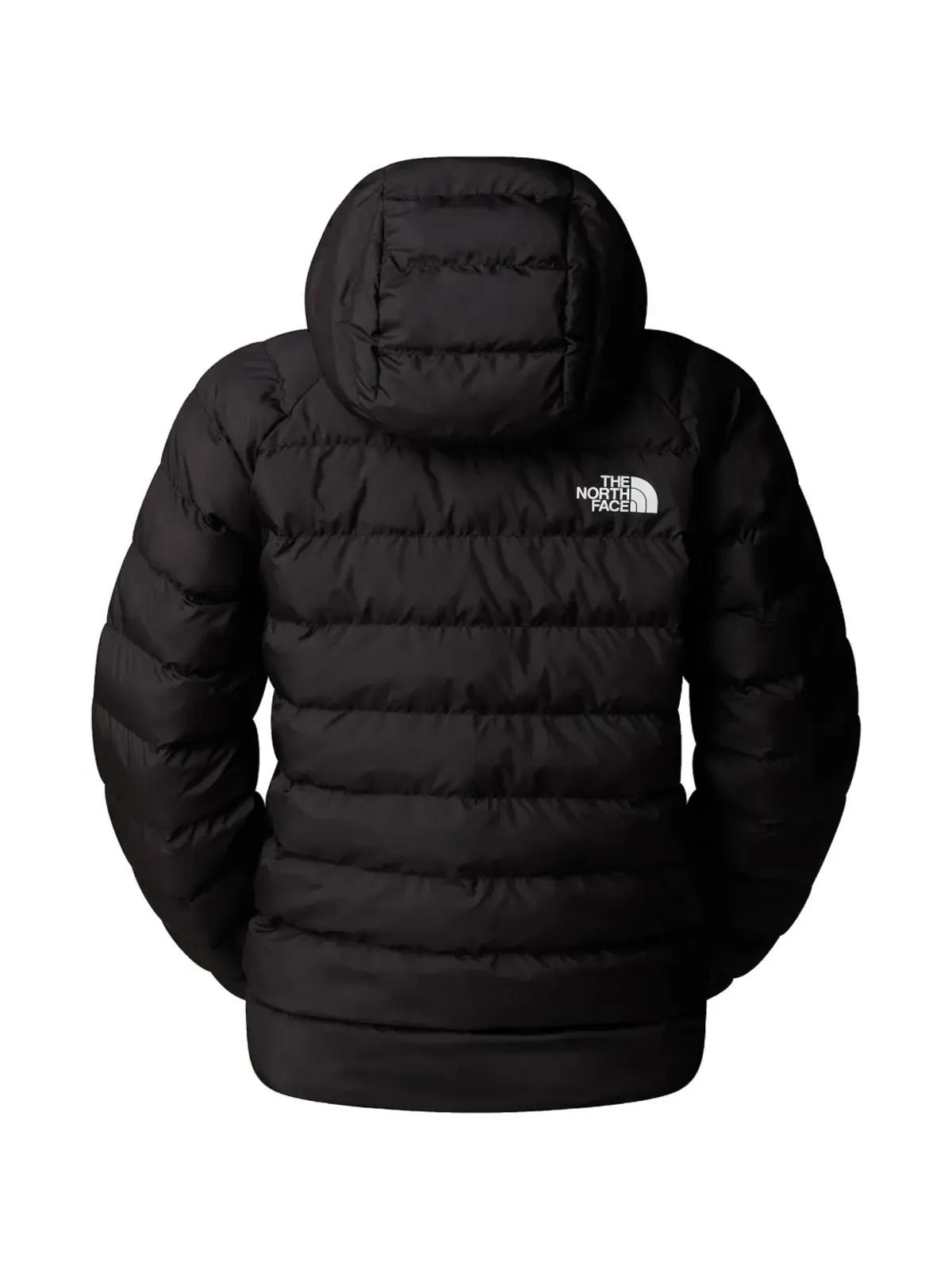 The North Face Kids ロゴプリント入りパディッドジャケット - 画像2