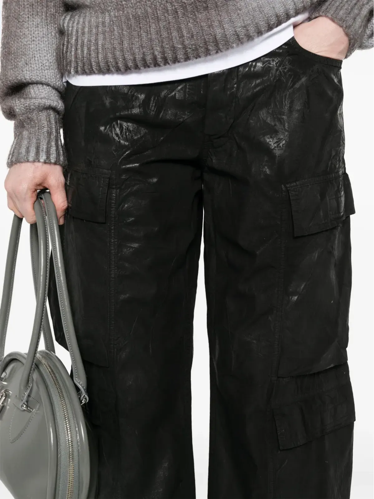 Rick Owens DRKSHDW ダブルカーゴジーンズ - 画像5