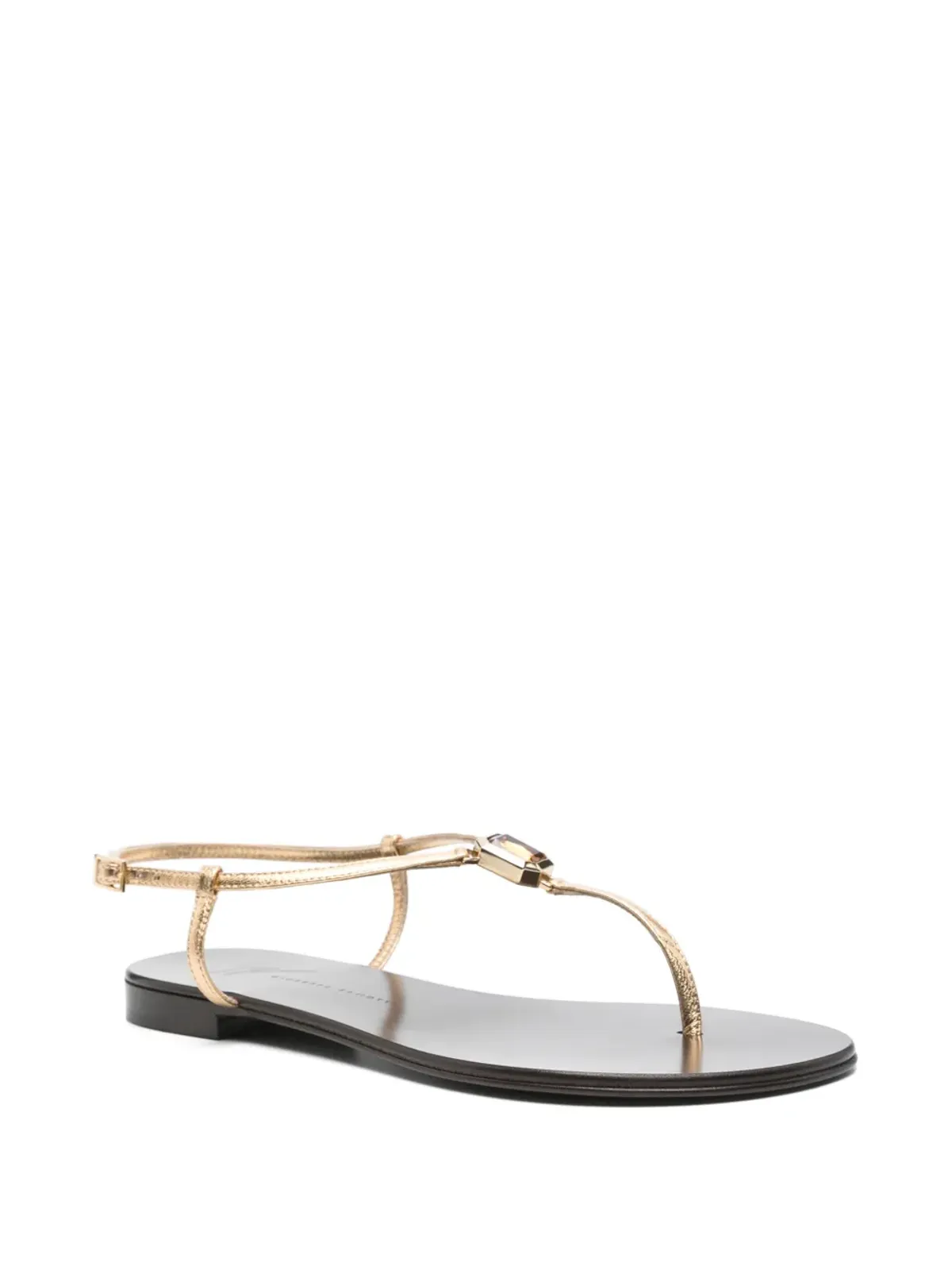 Giuseppe Zanotti Cameliee フラットサンダル - 画像2