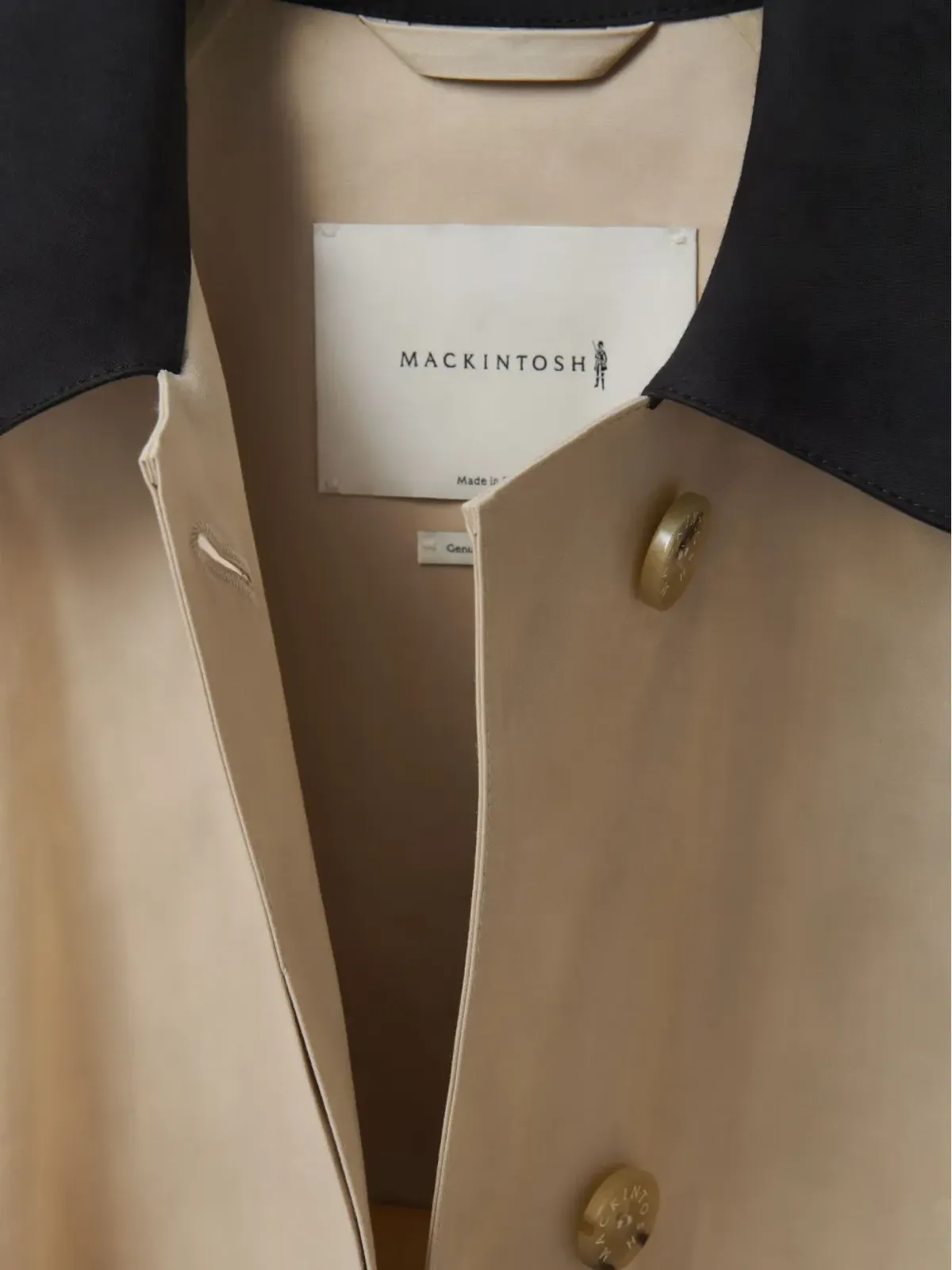 Mackintosh Bowland ベルト付きトレンチコート - 画像5