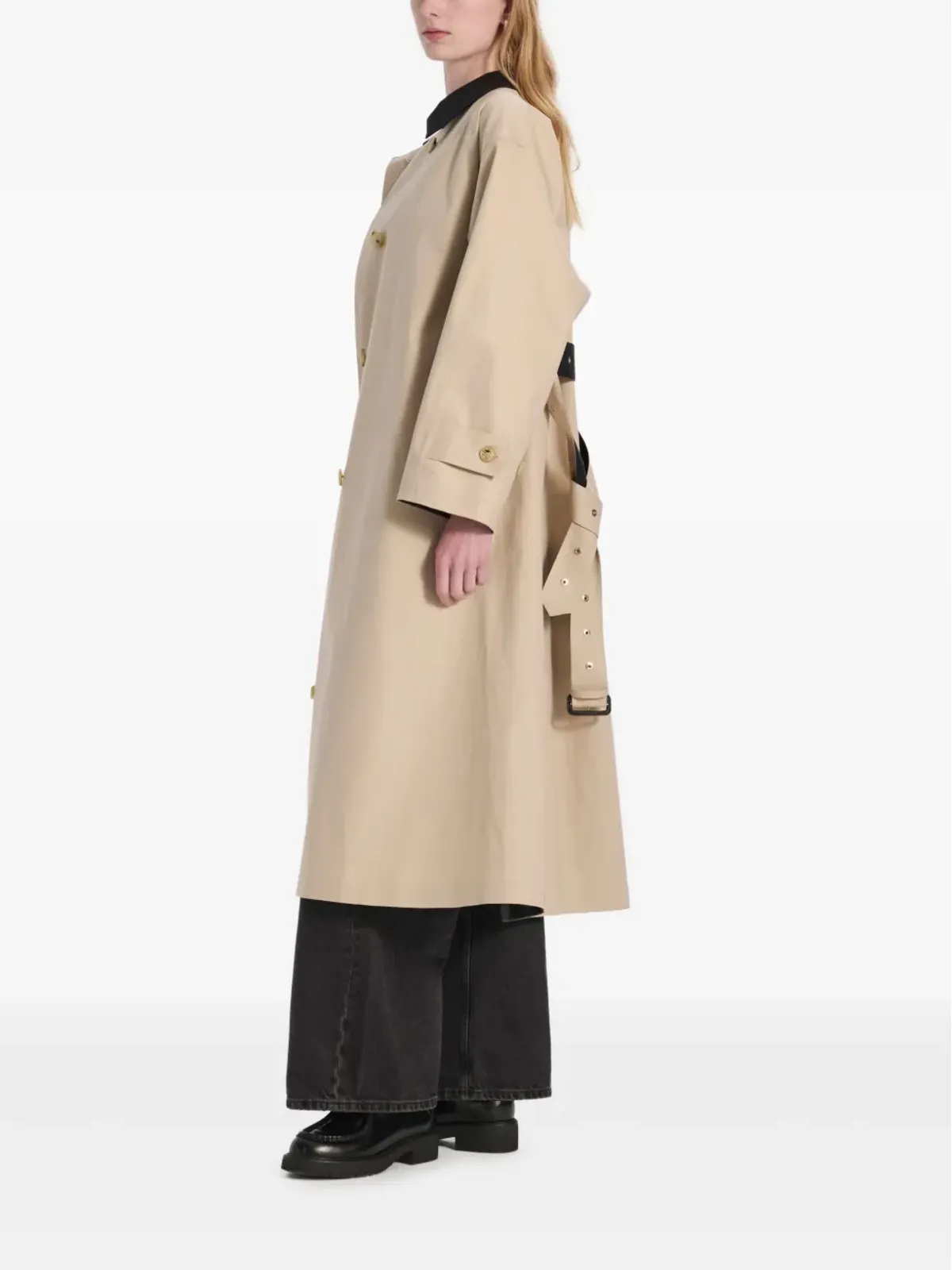 Mackintosh Bowland ベルト付きトレンチコート - 画像3