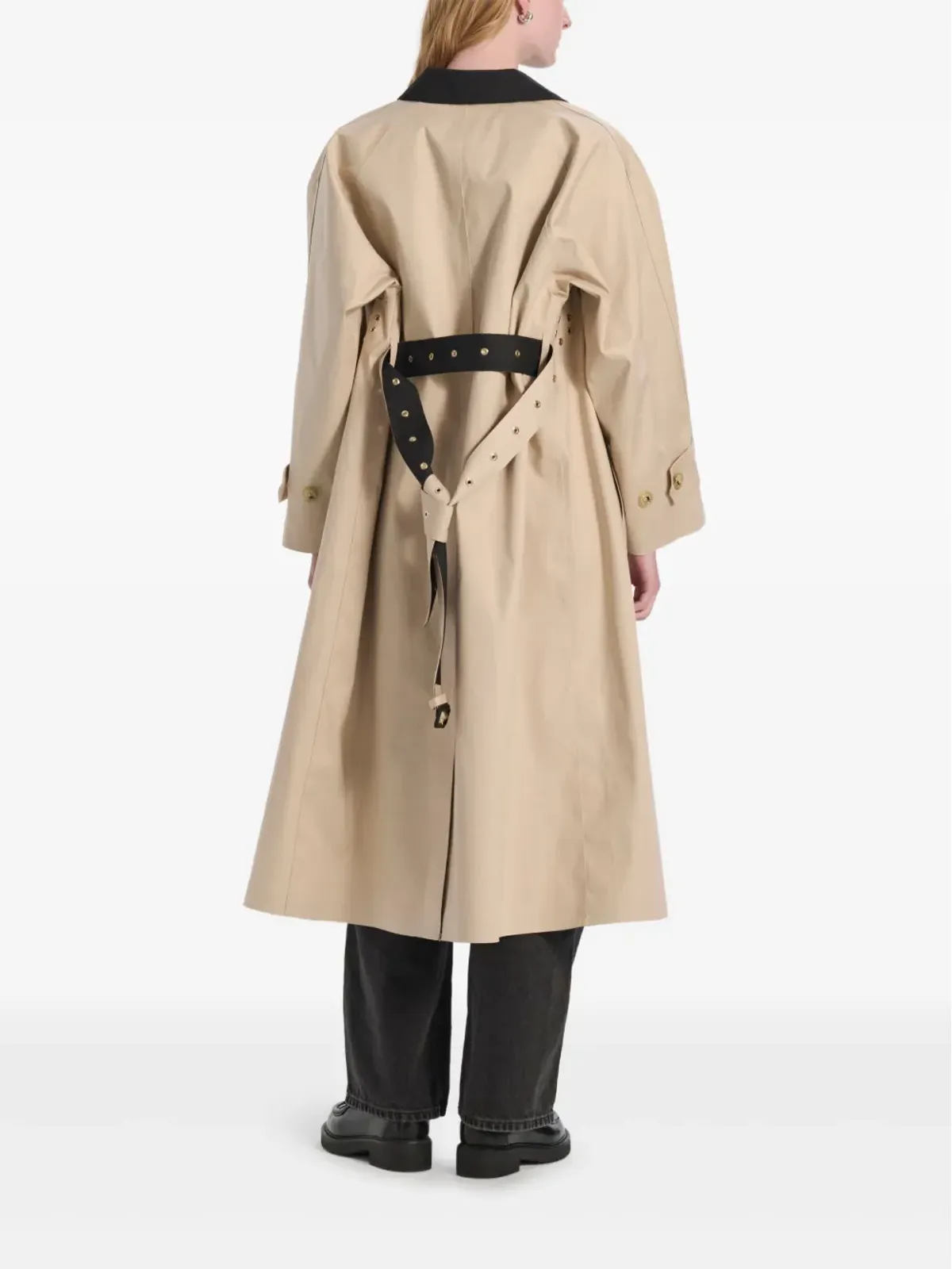 Mackintosh Bowland ベルト付きトレンチコート - 画像4
