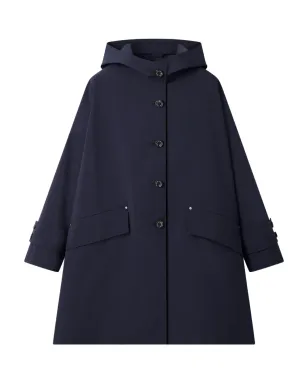 Mackintosh Humbie フード付きボタンアップコート - サムネイル1