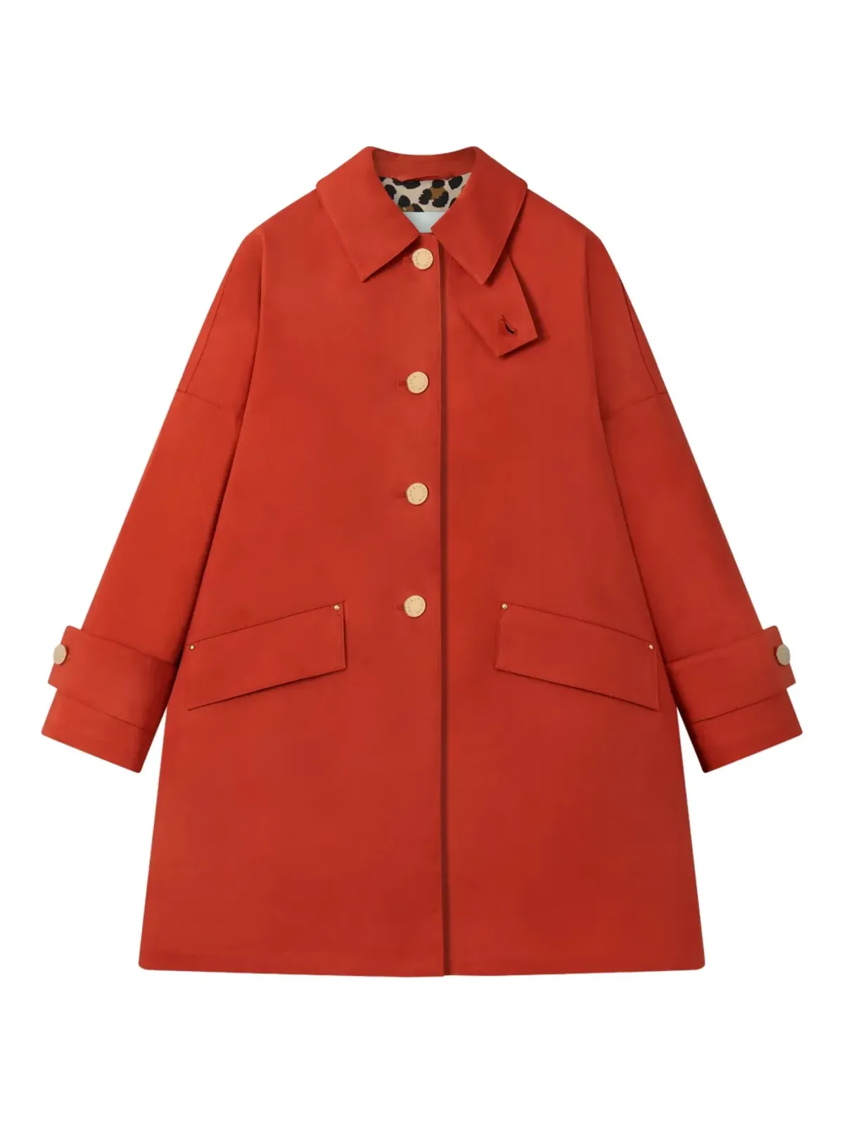 Mackintosh Humbie coat - Red - 画像1