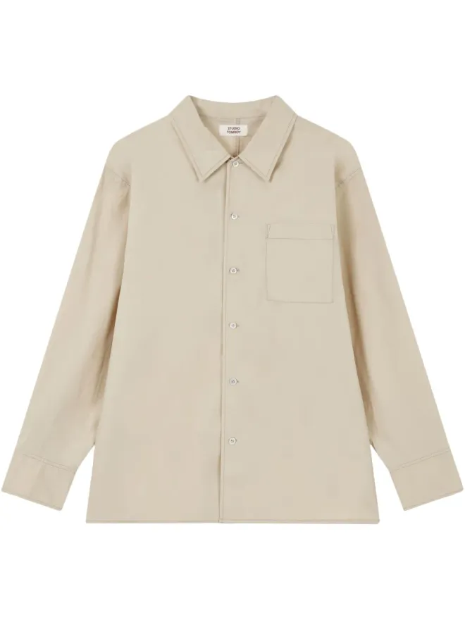 TOMBOY TOMBOY コットンブレンドシャツの商品画像