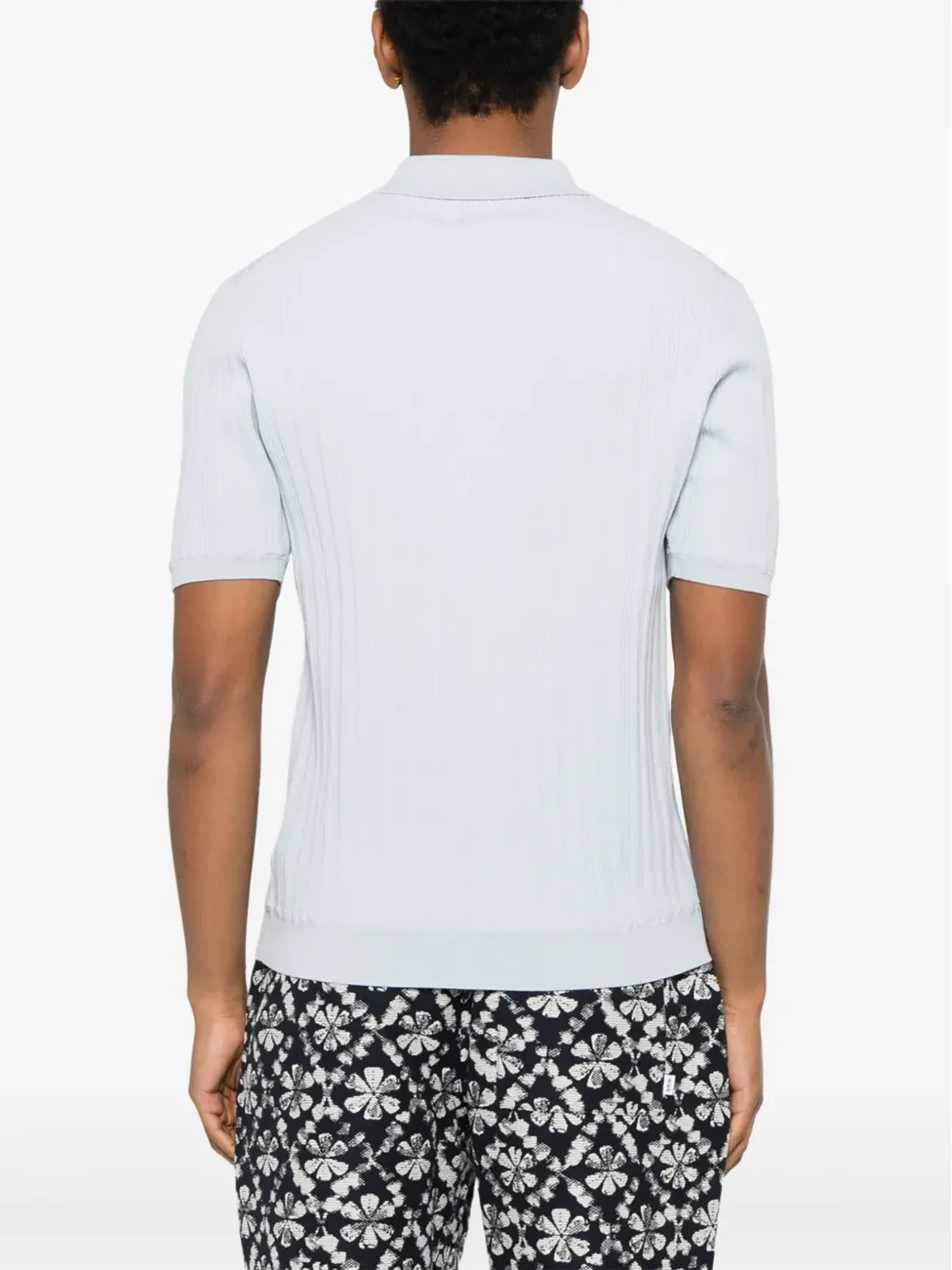Wax London Naples polo shirt - Blue - 画像3