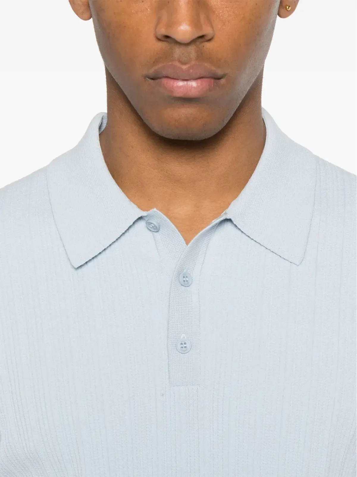 Wax London Naples polo shirt - Blue - 画像4